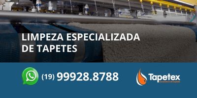 lavagem de tapetes